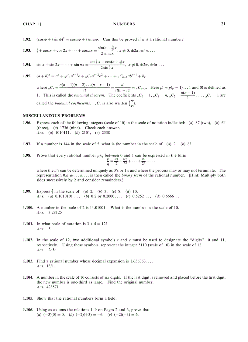 image for page Schaum s Outline of Advanced Calculus Second Edition