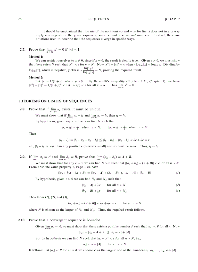 image for page Schaum s Outline of Advanced Calculus Second Edition