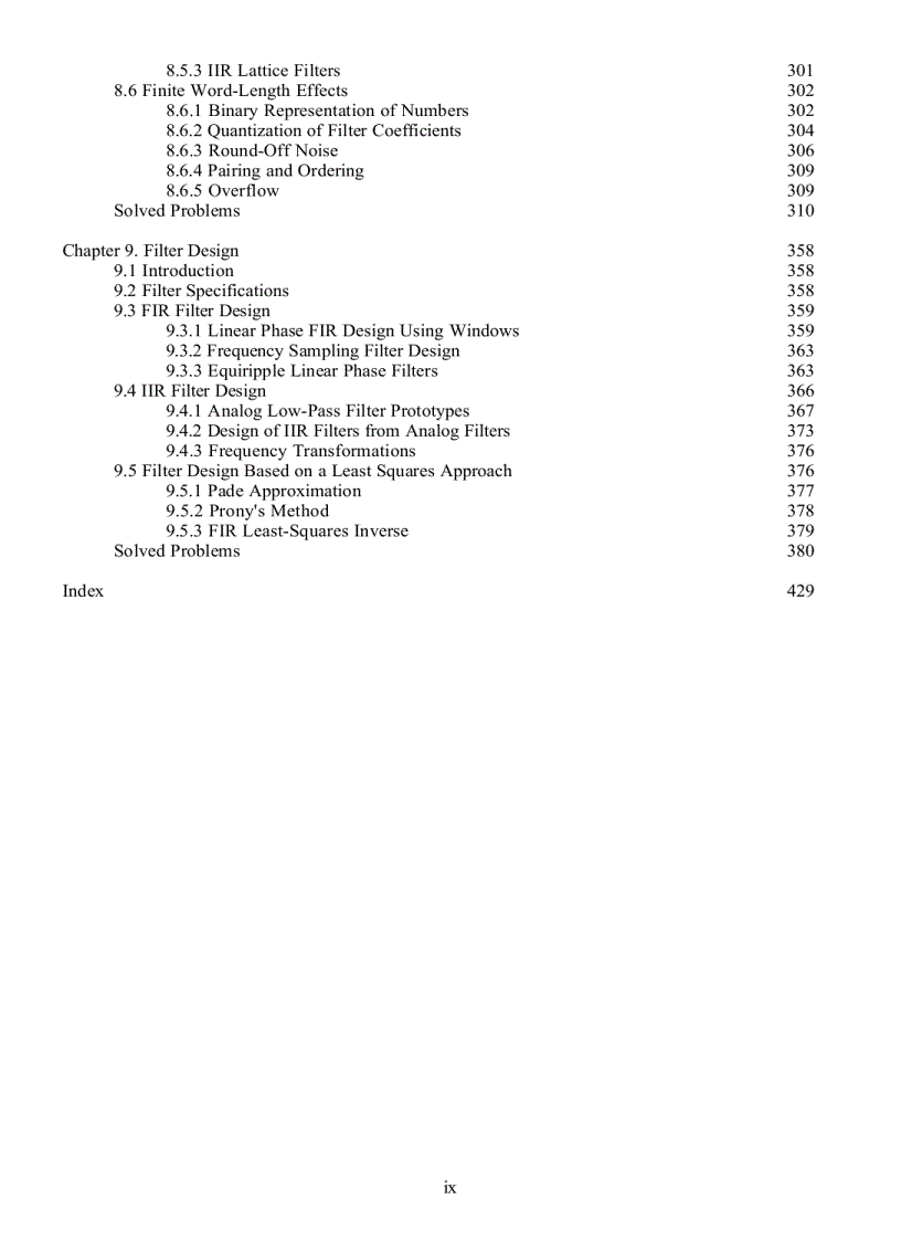 image for page Schaum s Outline of Digital Signal Processing