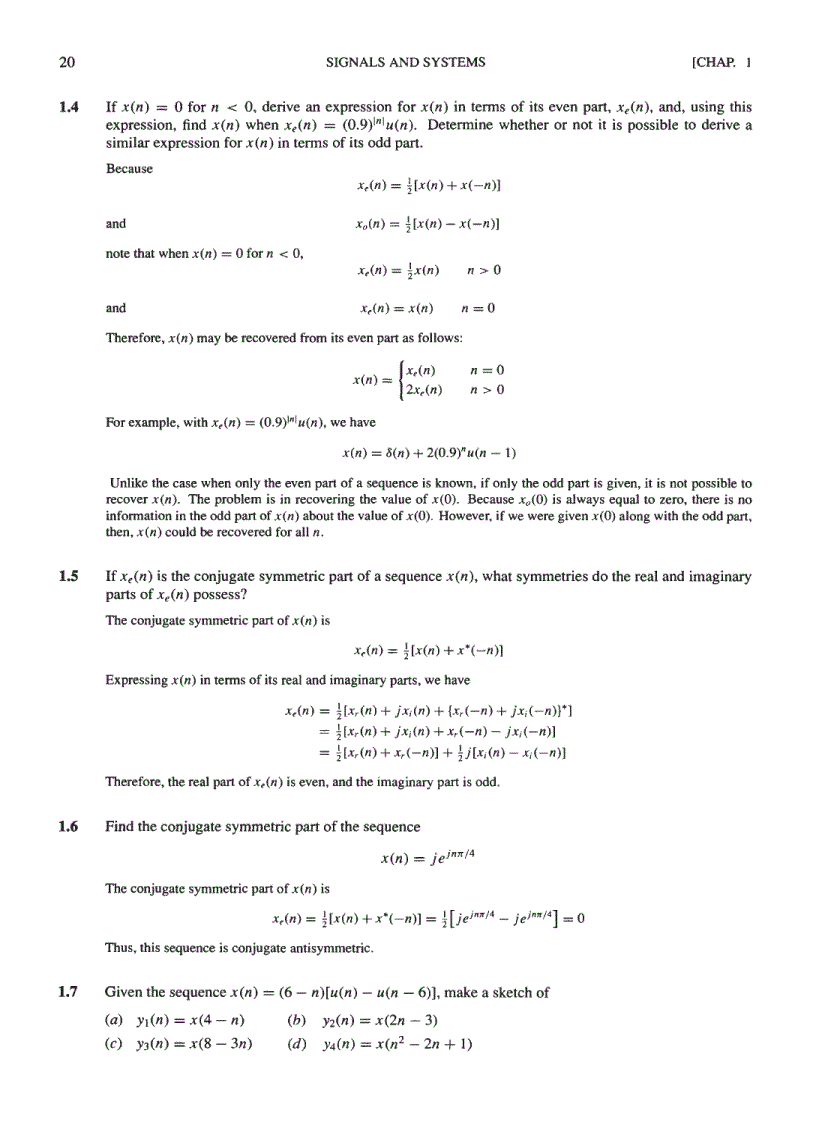 image for page Schaum s Outline of Digital Signal Processing