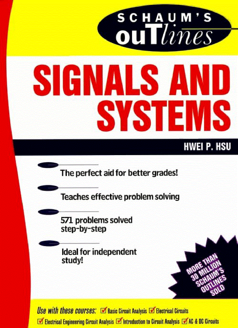 Schaum s Outline of Signals and Systems