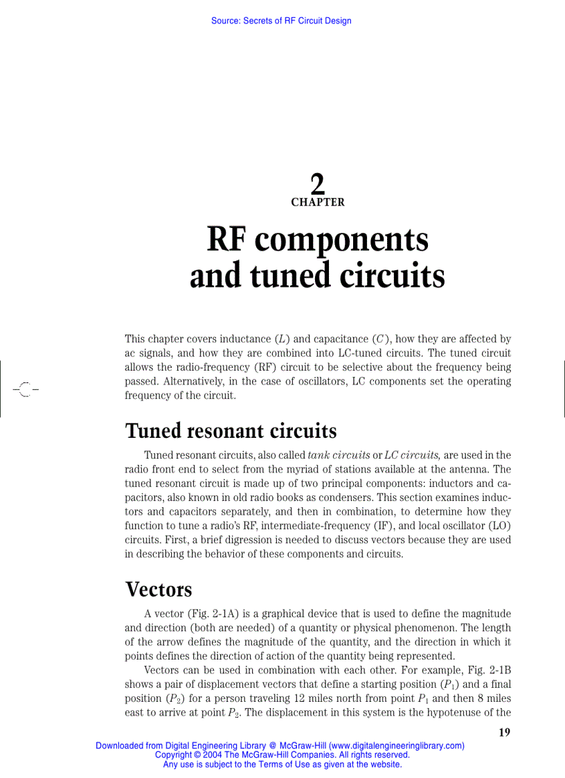 image for page Secrets of RF Circuit Design Third Edition