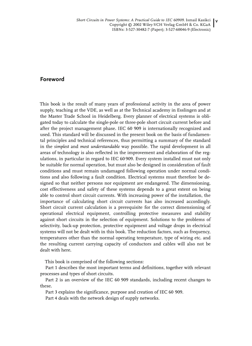 image for page Short Circuits in Power Systems
