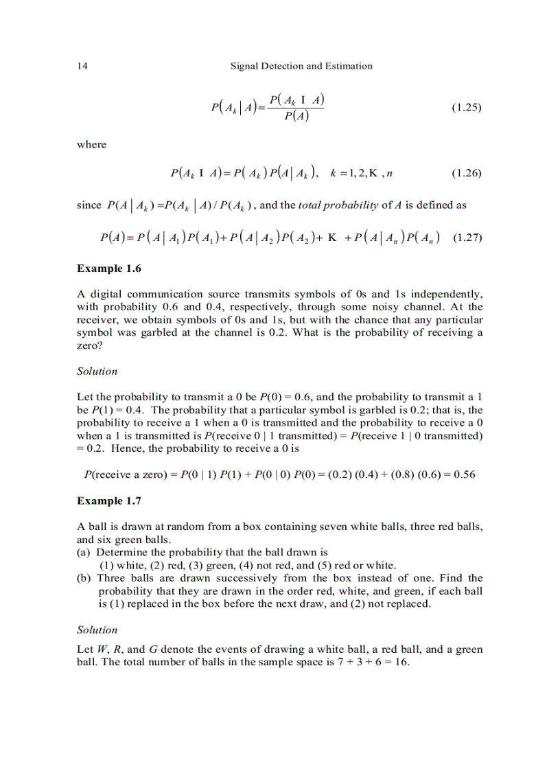 image for page Signal Detection and Estimation