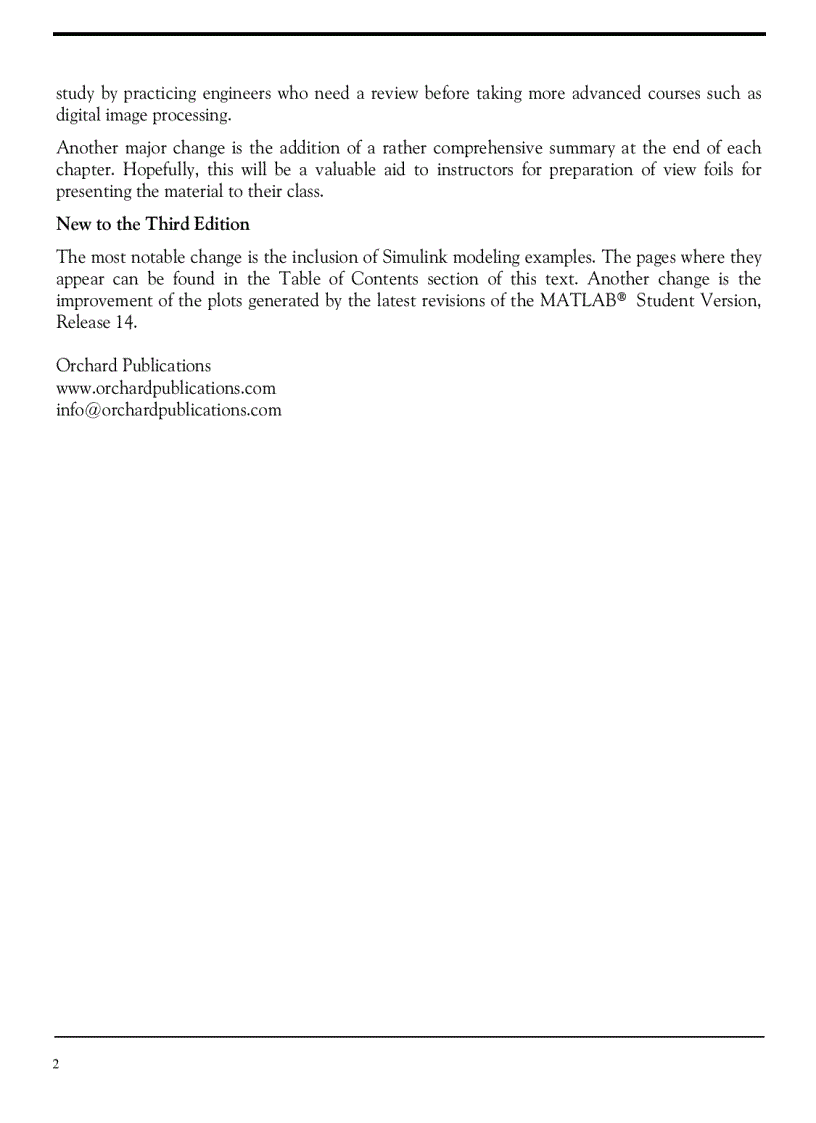 image for page Signals and Systems with MATLAB Computing and Simulink Modeling 3rd Ed