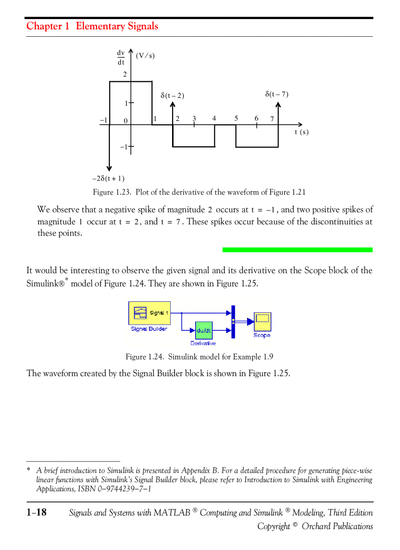 image for page Signals and Systems with MATLAB Computing and Simulink Modeling 3rd Ed