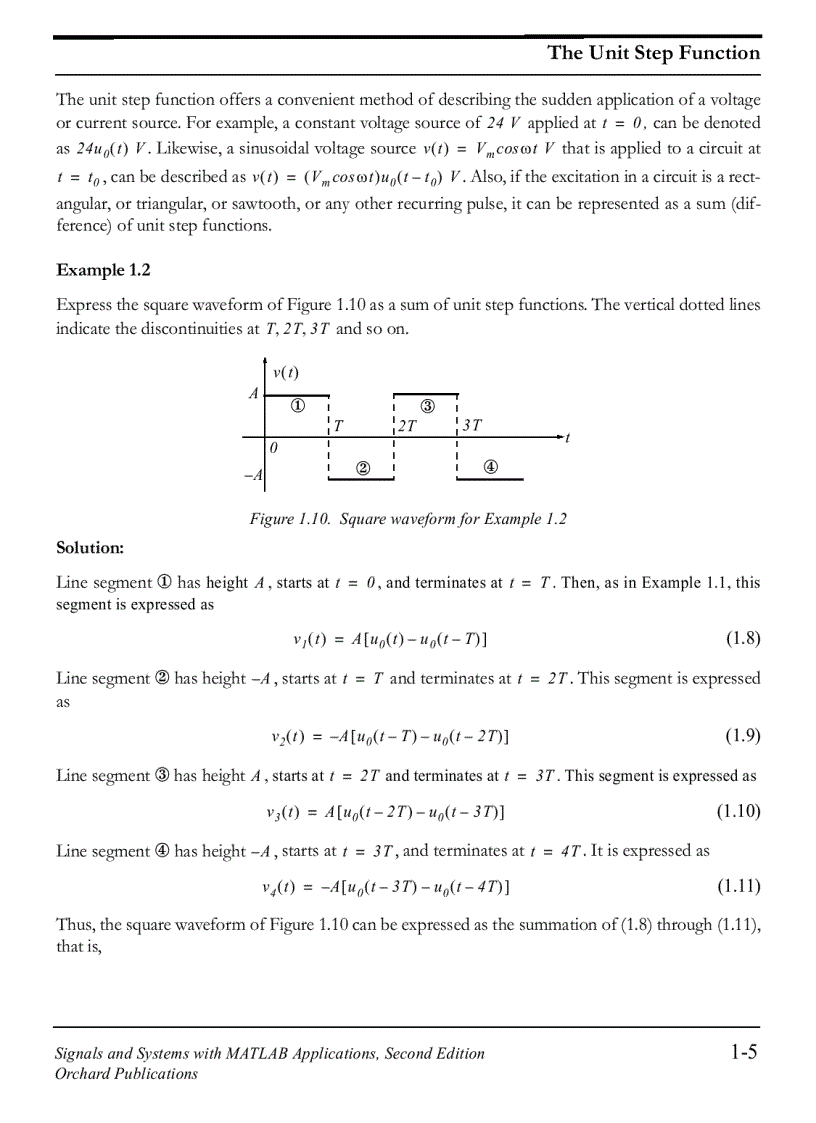 image for page Signals And Systems With MATLAB