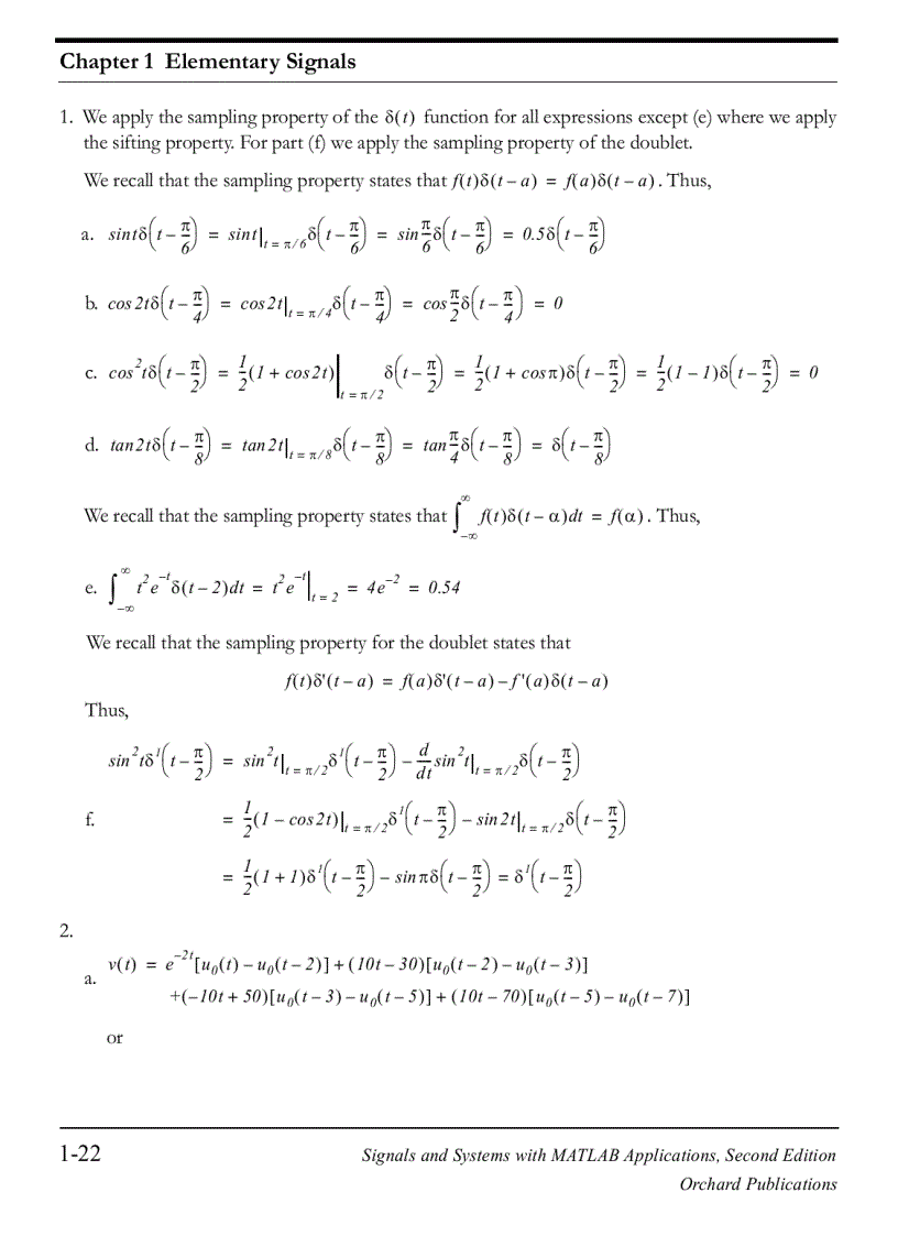 image for page Signals And Systems With MATLAB