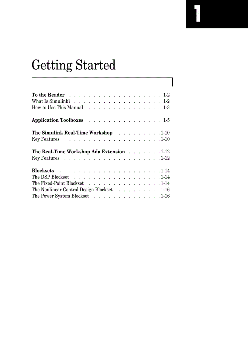 image for page Simulink Dynamic System Simulation for Matlab