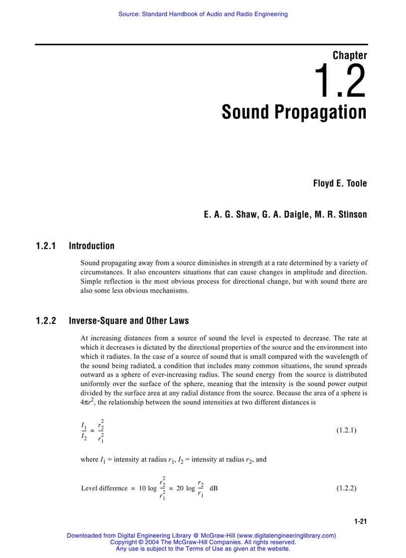 image for page Standard Handbook of Audio and Radio Engineering
