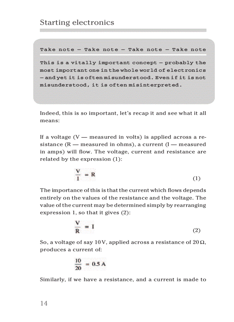 image for page Starting Electronics 3rd Edition