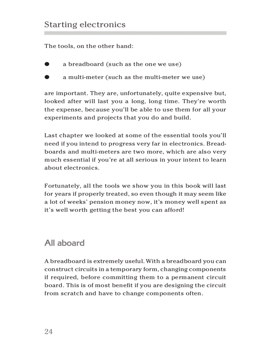 image for page Starting Electronics 3rd Edition