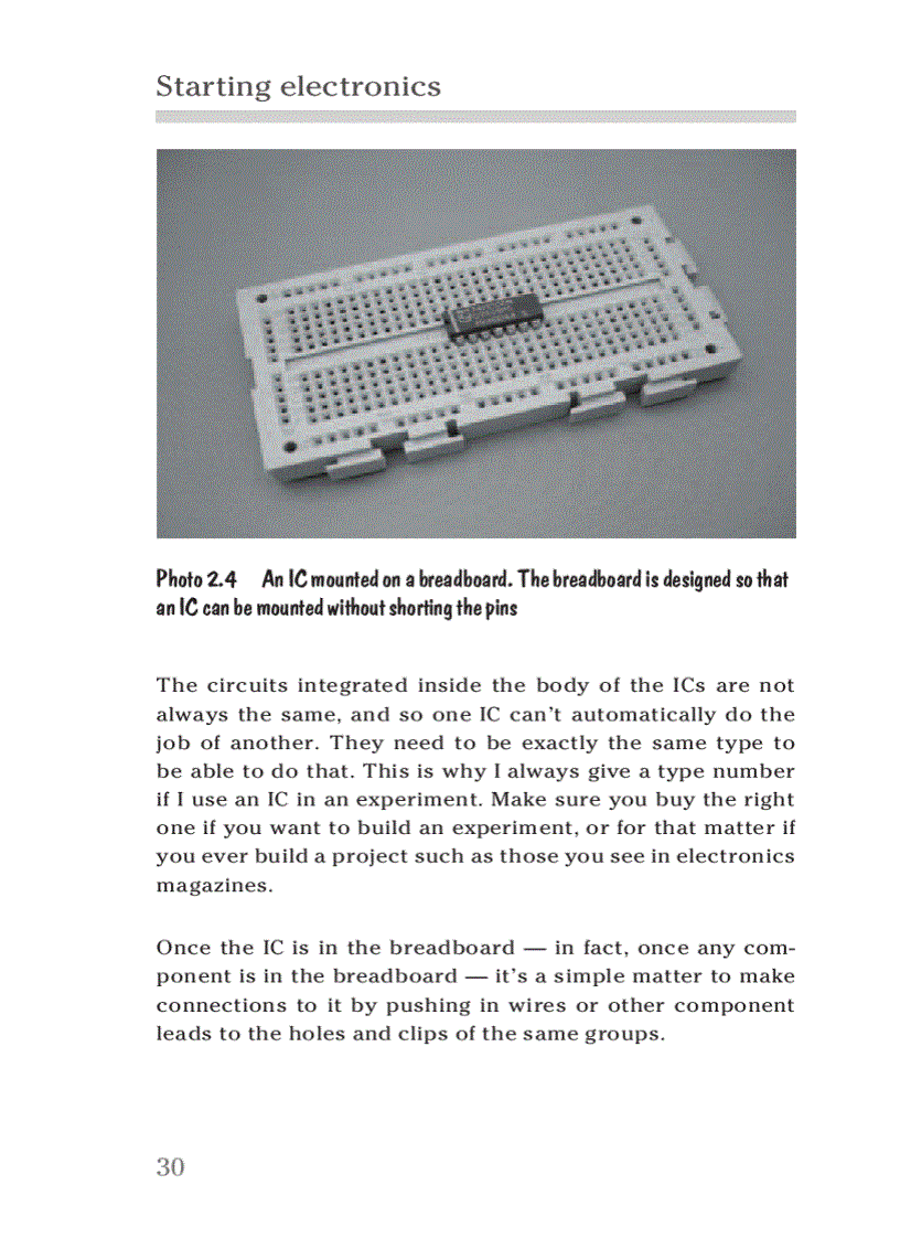 image for page Starting Electronics 3rd Edition