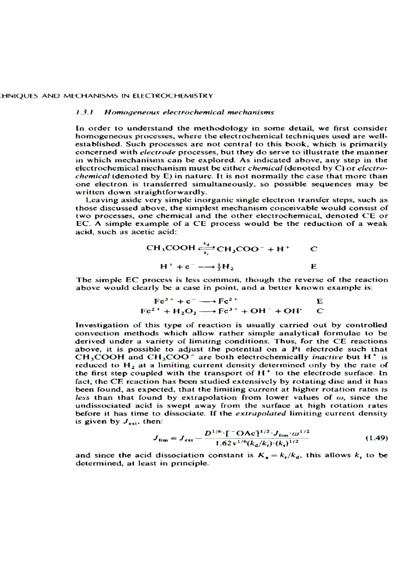 image for page Techniques and Mechanisms in Electrochemistry