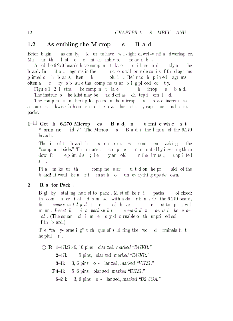 image for page The 6 270 Robot Builder s Guide for the 1992 M I T LEGO Robot Design Competition