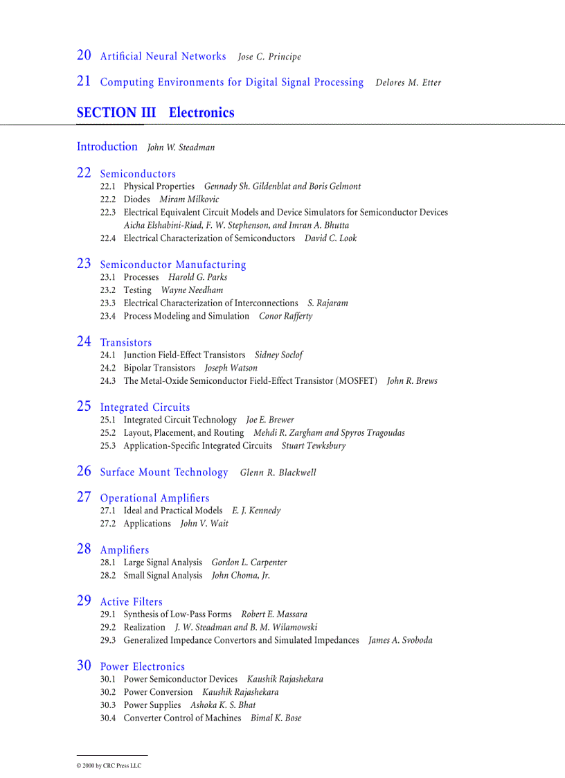 image for page The Electrical Engineering Handbook