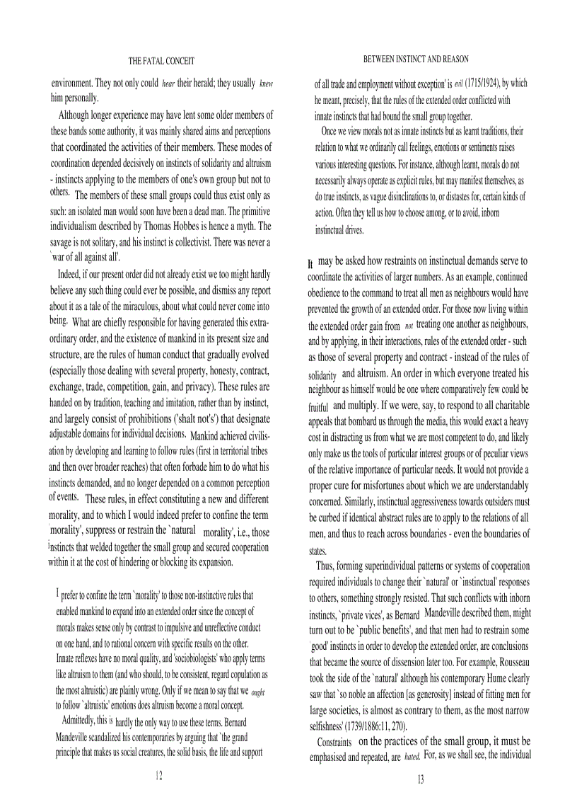 image for page The Fatal Conceit The Errors of Socialism