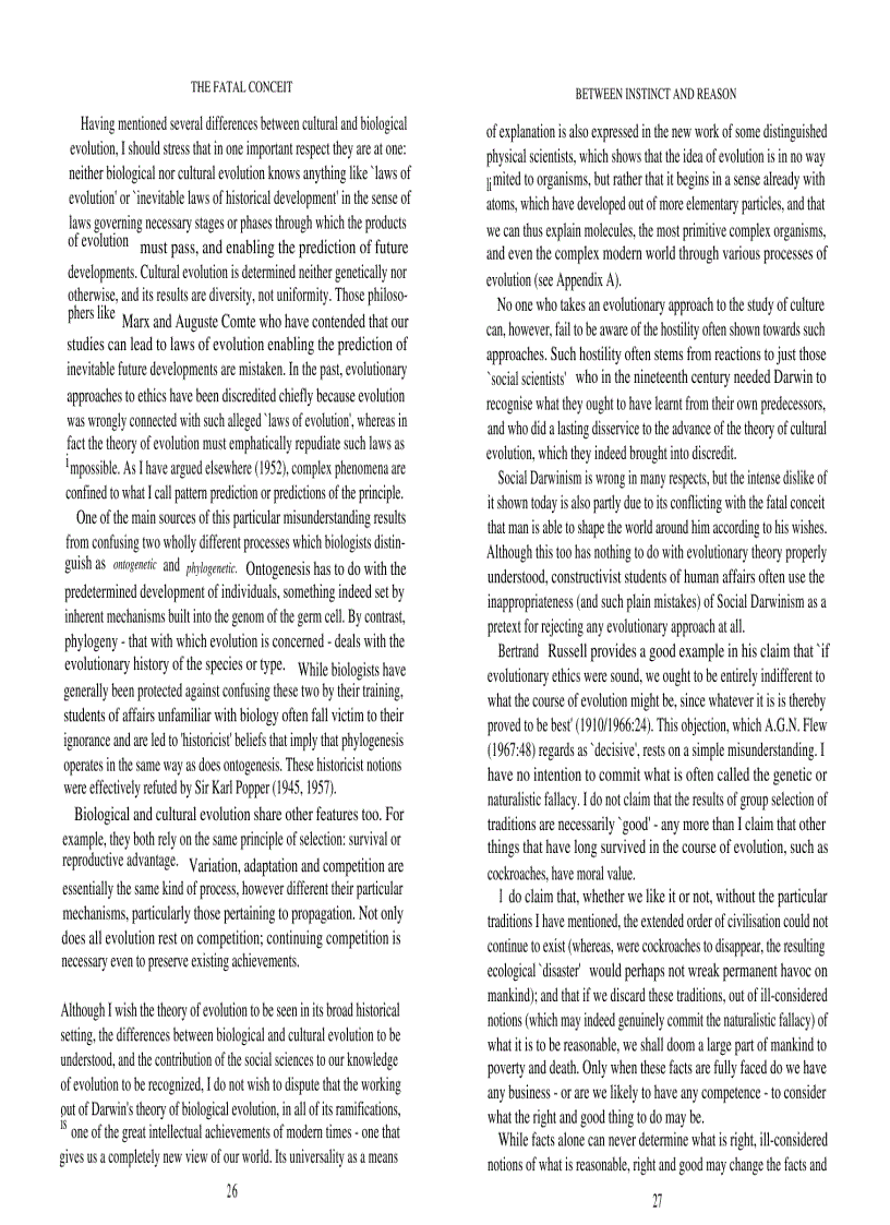 image for page The Fatal Conceit The Errors of Socialism