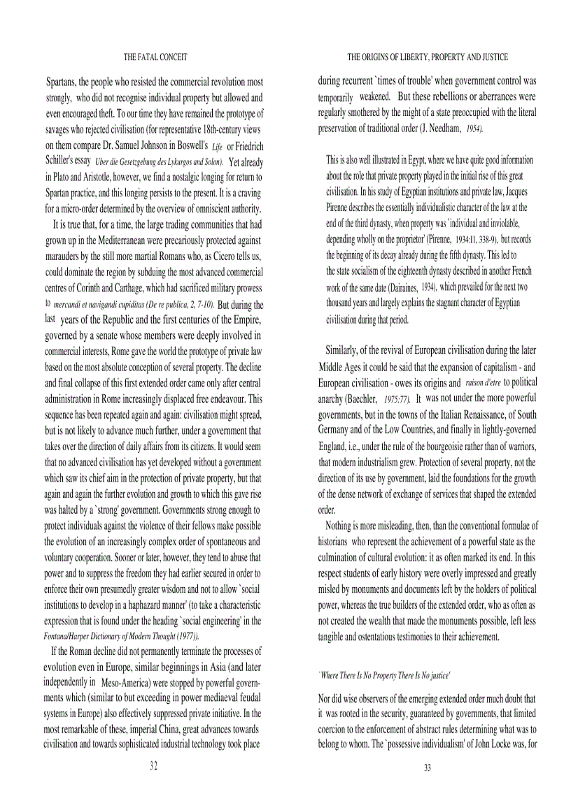 image for page The Fatal Conceit The Errors of Socialism