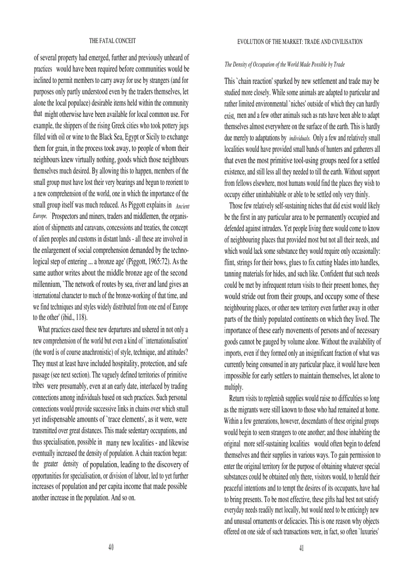 image for page The Fatal Conceit The Errors of Socialism