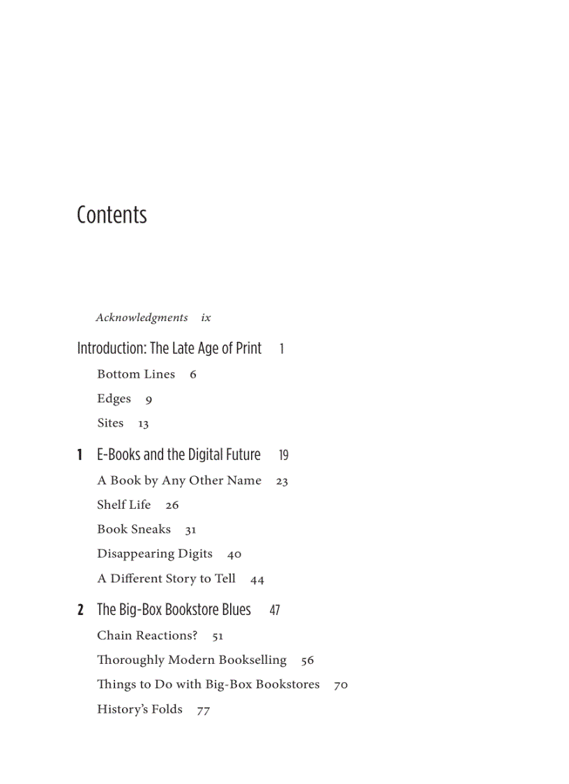 image for page The Late Age Of Print