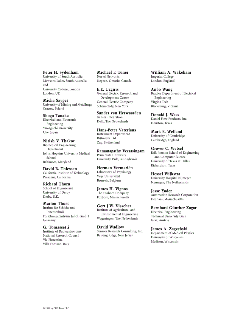 image for page The Measurement Instrumentation and Sensors Handbook