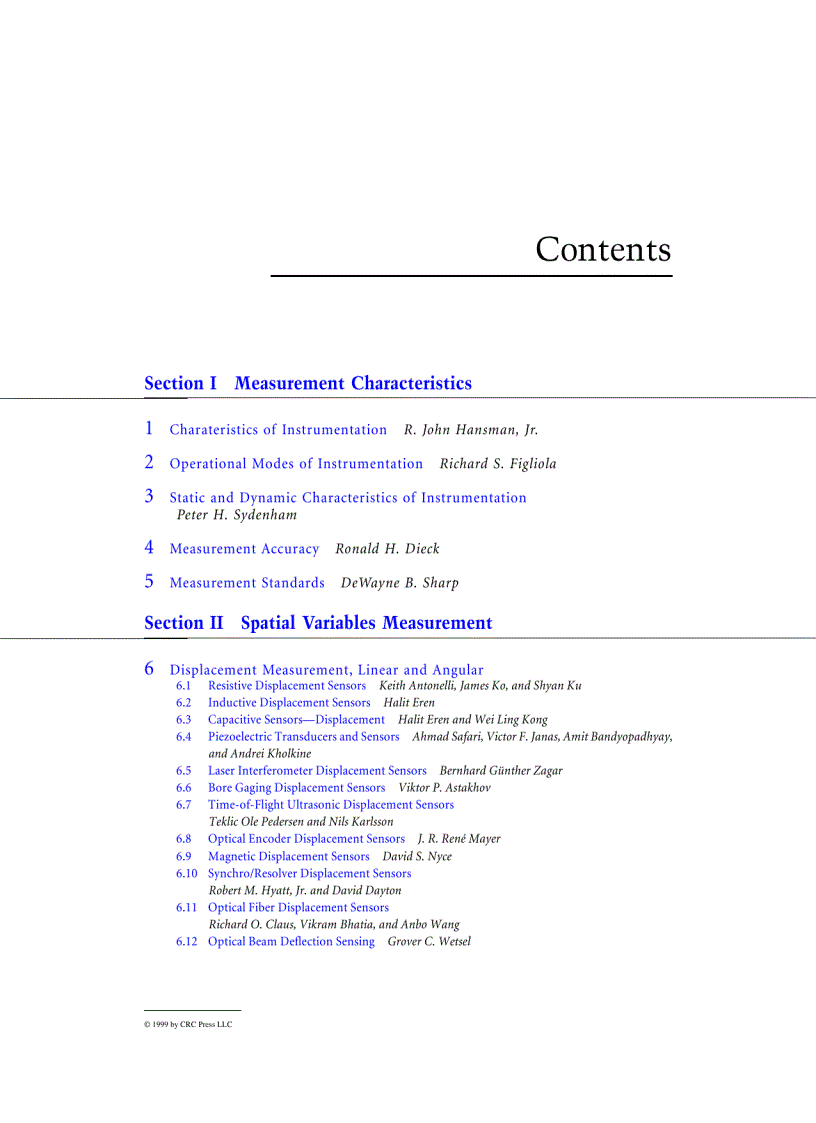 image for page The Measurement Instrumentation and Sensors Handbook