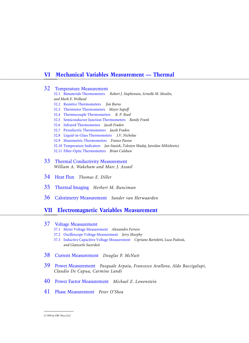 image for page The Measurement Instrumentation and Sensors Handbook