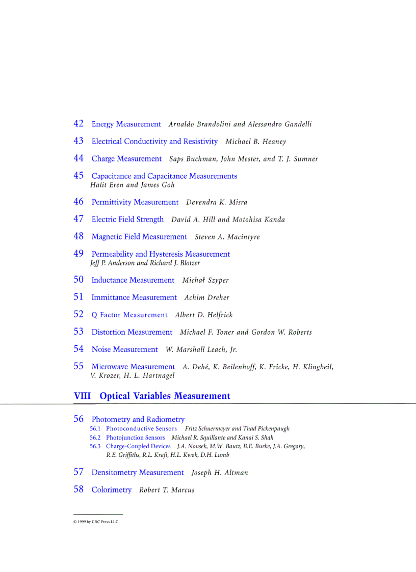 image for page The Measurement Instrumentation and Sensors Handbook