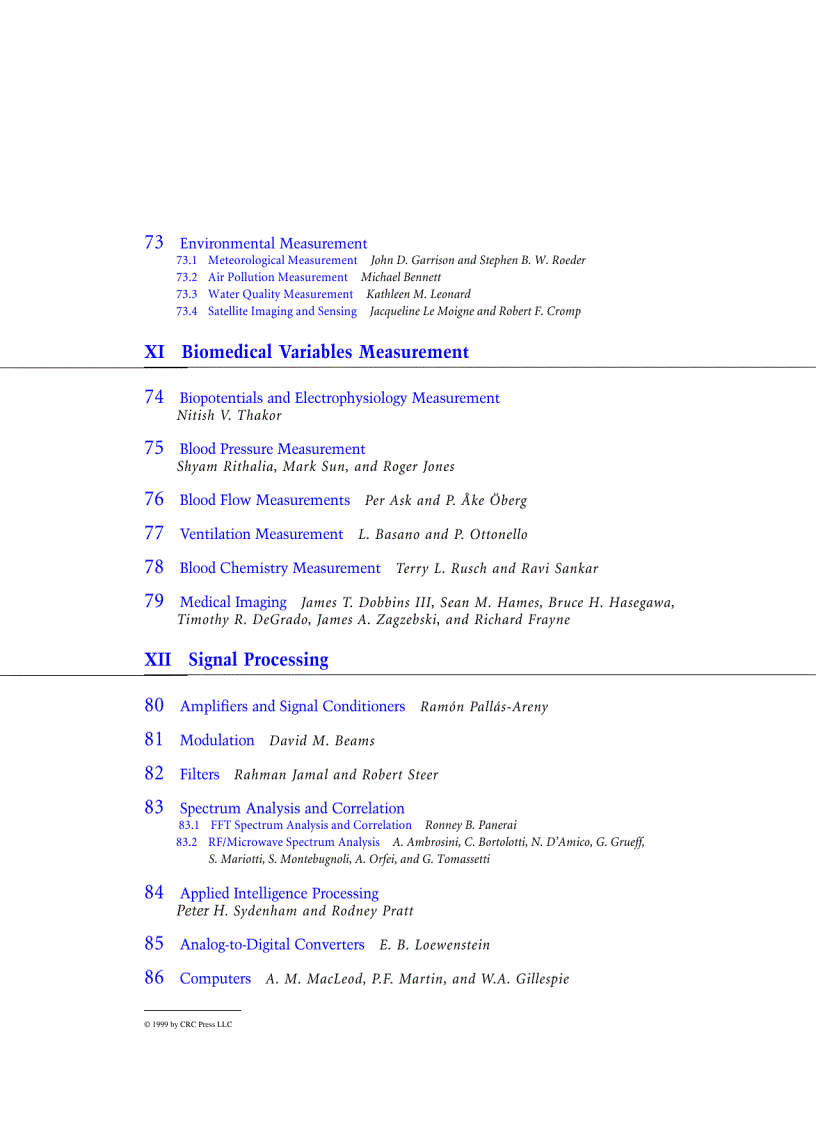 image for page The Measurement Instrumentation and Sensors Handbook
