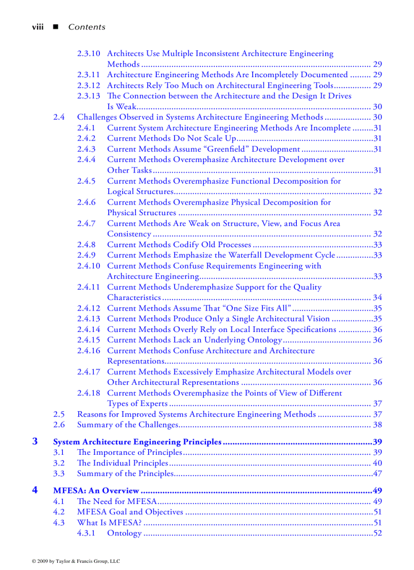image for page The Method Framework for Engineering System Architectures