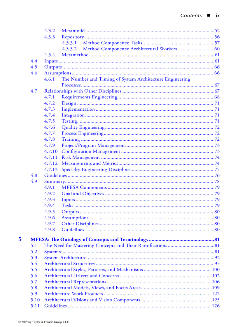 image for page The Method Framework for Engineering System Architectures