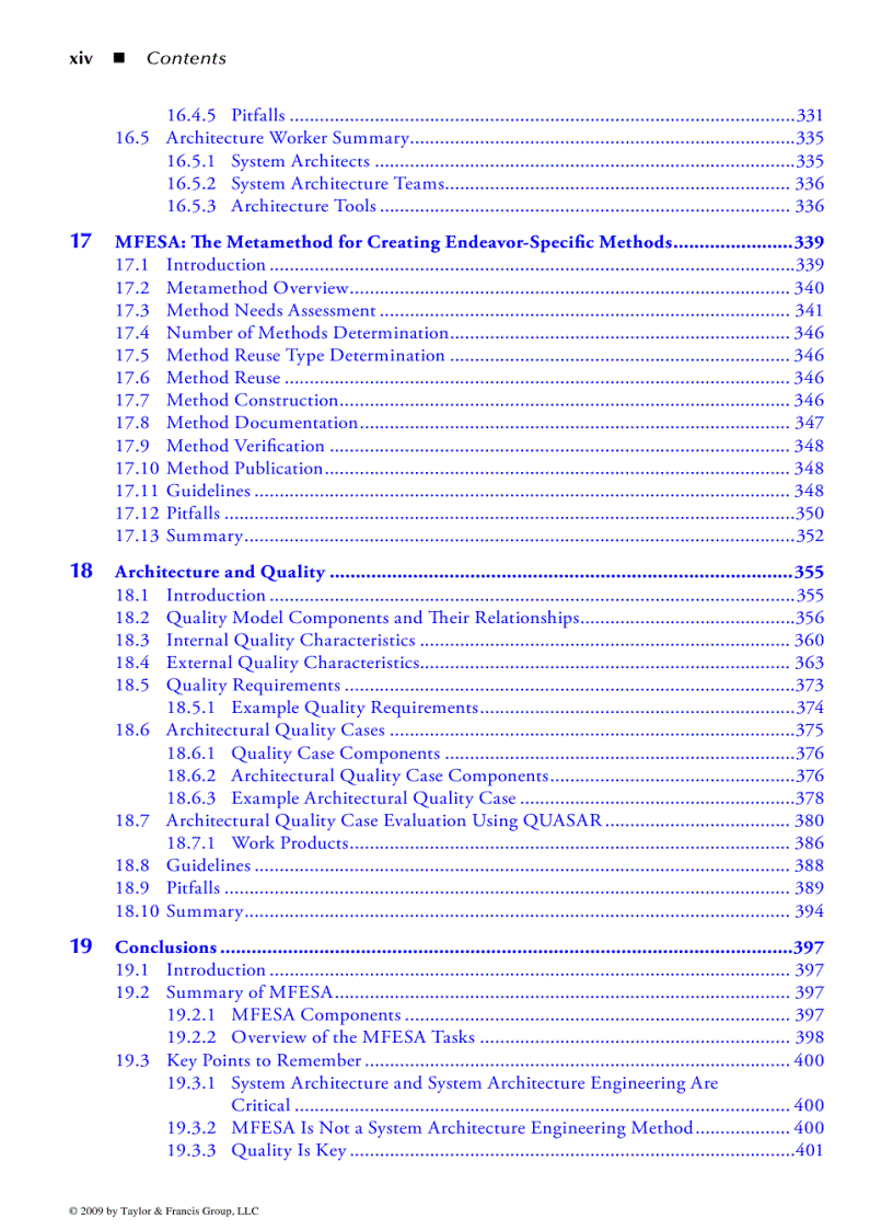 image for page The Method Framework for Engineering System Architectures