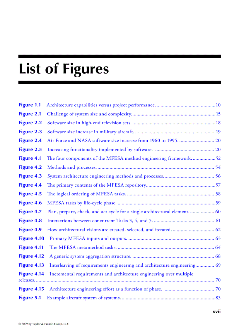 image for page The Method Framework for Engineering System Architectures