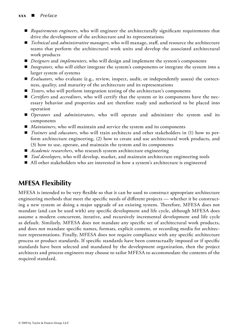 image for page The Method Framework for Engineering System Architectures