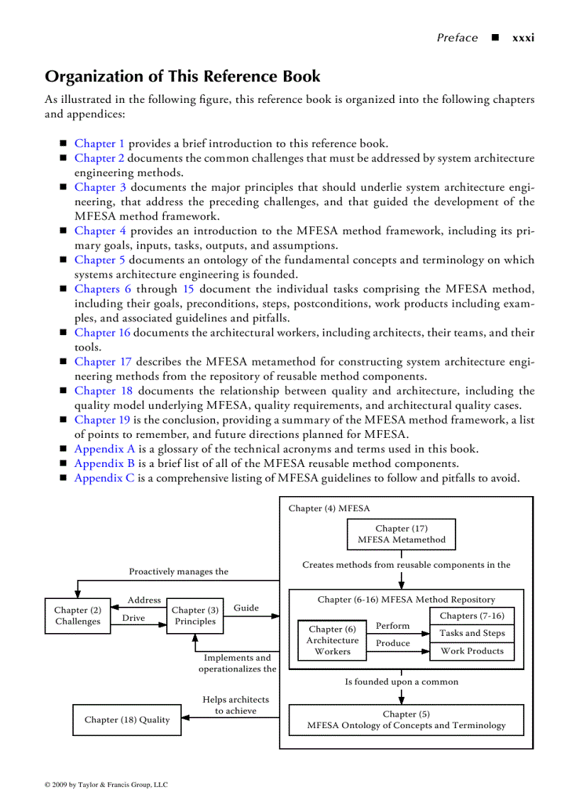 image for page The Method Framework for Engineering System Architectures