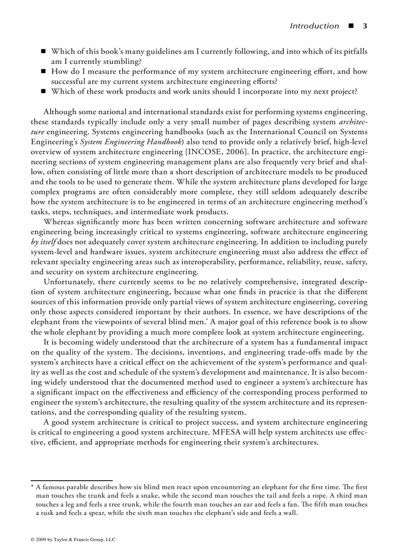 image for page The Method Framework for Engineering System Architectures