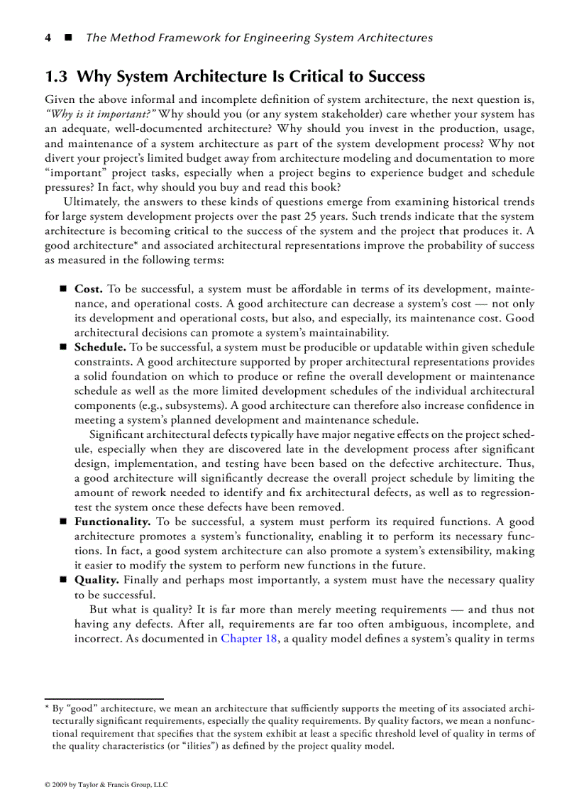 image for page The Method Framework for Engineering System Architectures
