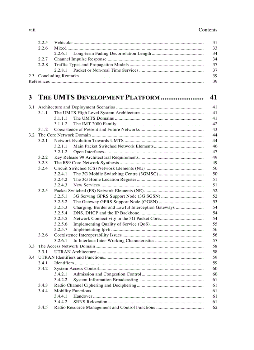 image for page The UMTS Network and Radio Access Technology Air Interface Techniques for Future Mobile Systems