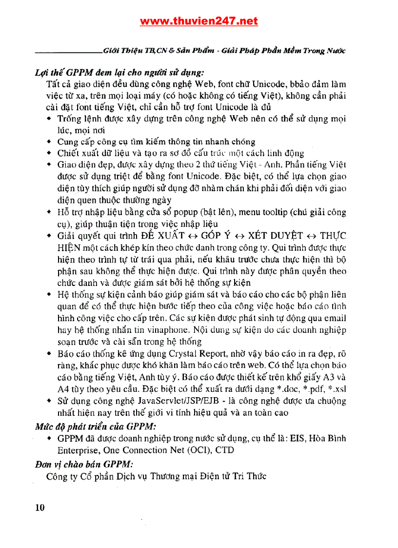 image for page Thiết bị công nghệ Sản phẩm giải pháp phần mềm trong nước