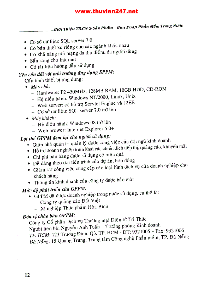 image for page Thiết bị công nghệ Sản phẩm giải pháp phần mềm trong nước