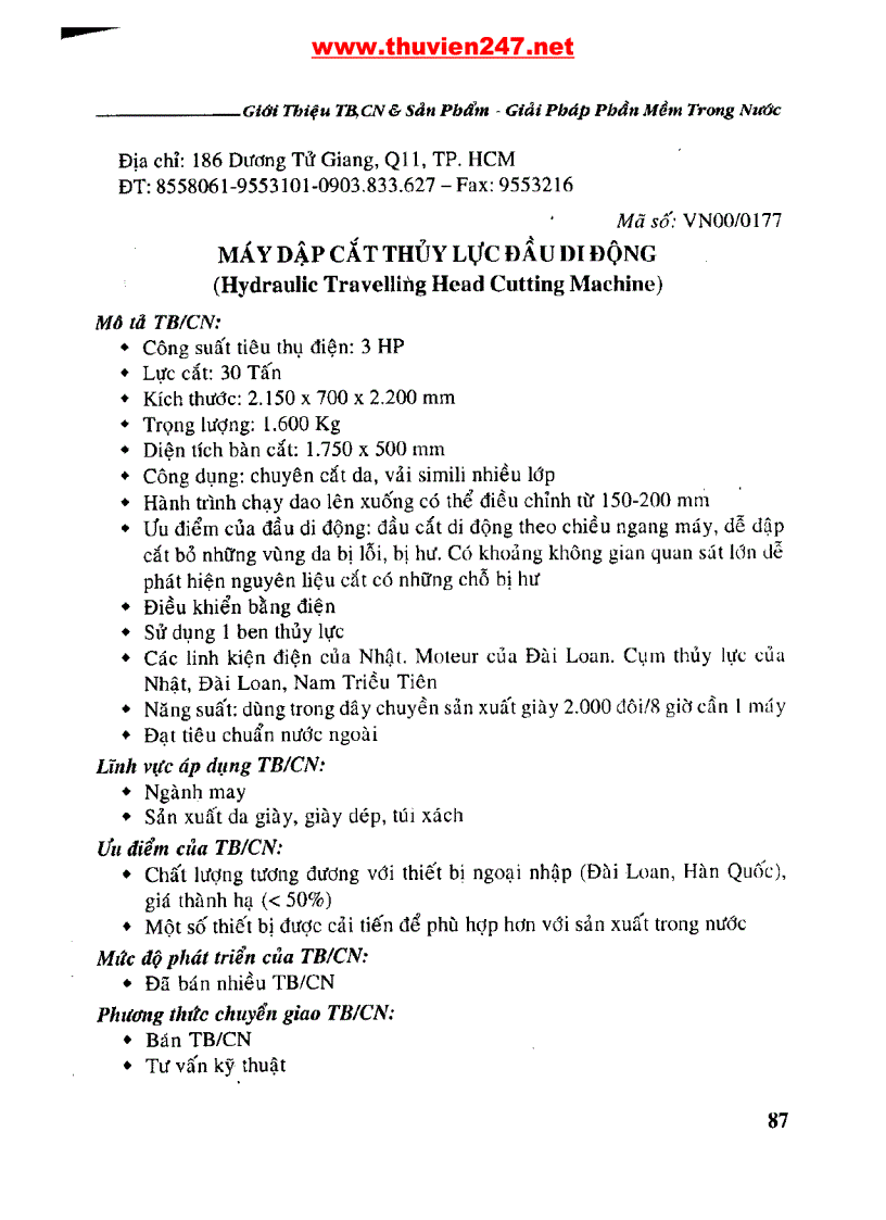 image for page Thiết bị công nghệ Sản phẩm giải pháp phần mềm trong nước
