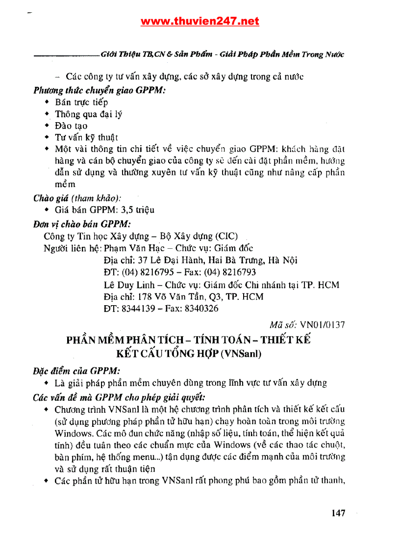 image for page Thiết bị công nghệ Sản phẩm giải pháp phần mềm trong nước