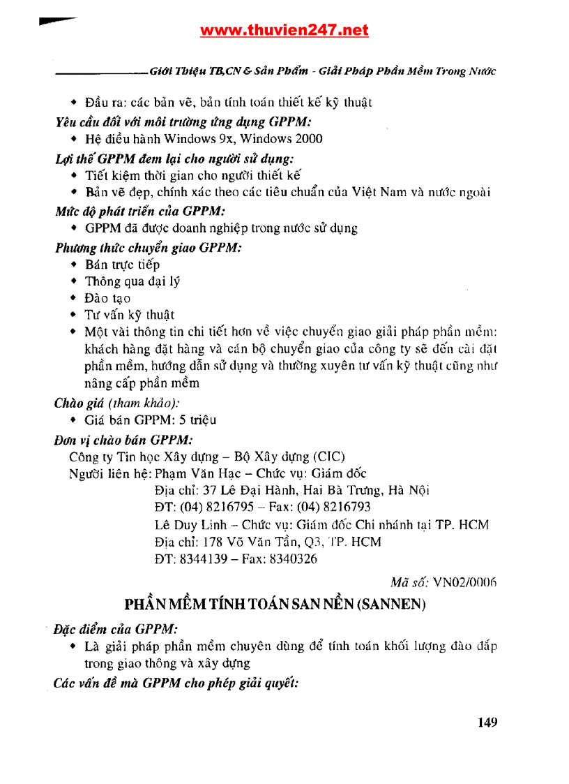 image for page Thiết bị công nghệ Sản phẩm giải pháp phần mềm trong nước