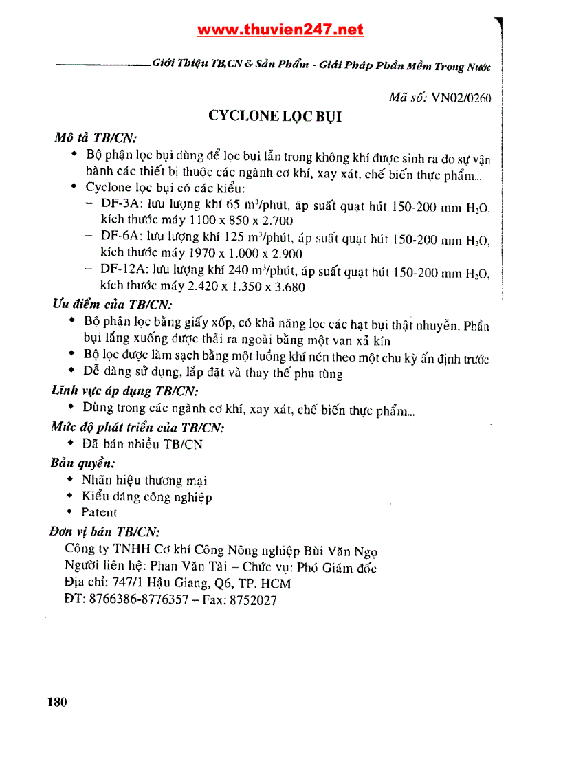 image for page Thiết bị công nghệ Sản phẩm giải pháp phần mềm trong nước