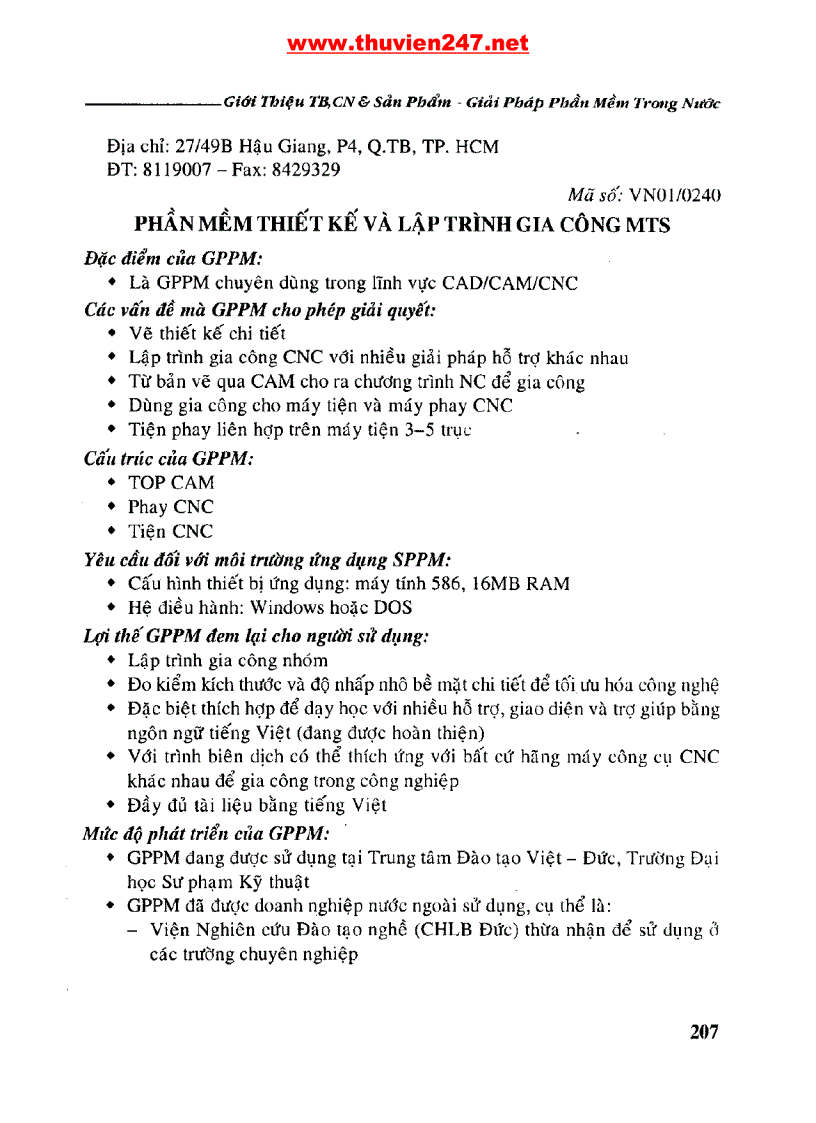 image for page Thiết bị công nghệ Sản phẩm giải pháp phần mềm trong nước