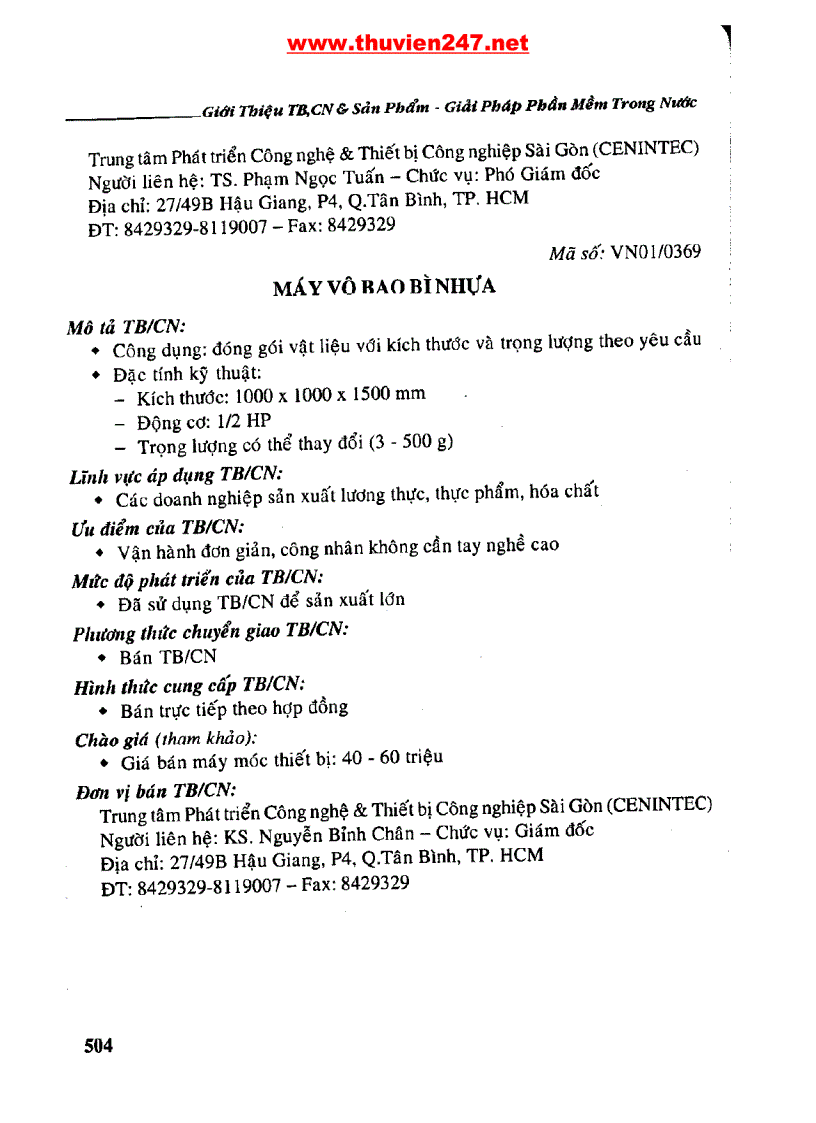 image for page Thiết bị công nghệ Sản phẩm giải pháp phần mềm trong nước