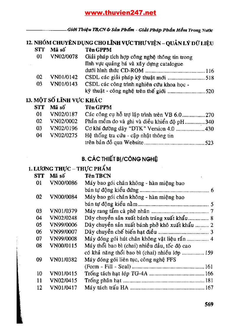 image for page Thiết bị công nghệ Sản phẩm giải pháp phần mềm trong nước