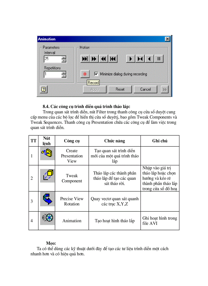 image for page Thiết kế cơ khí theo tham số và hướng đối tượng