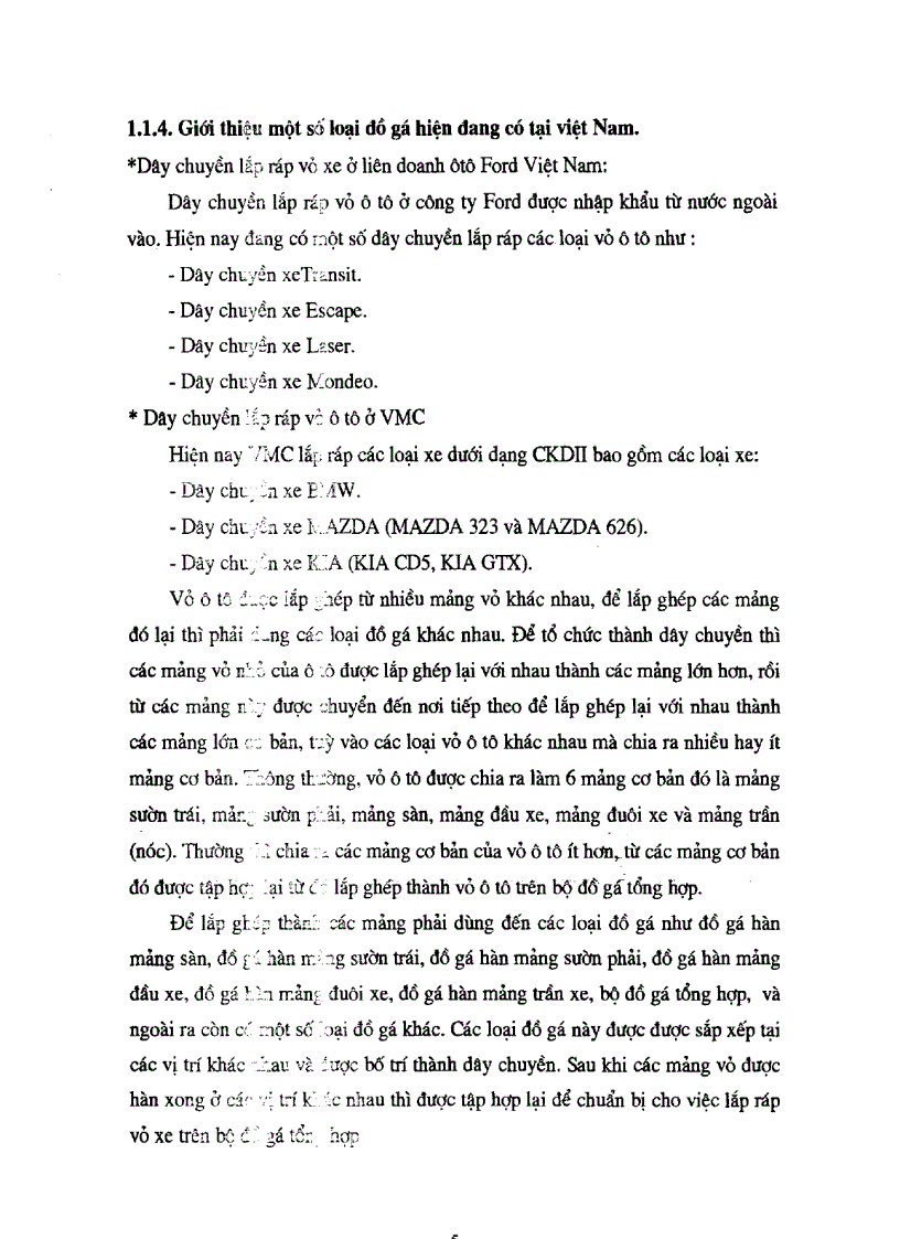 image for page Thiết kế tính toán bộ đồ gá tổng hợp để lắp ráp vỏ ô tô